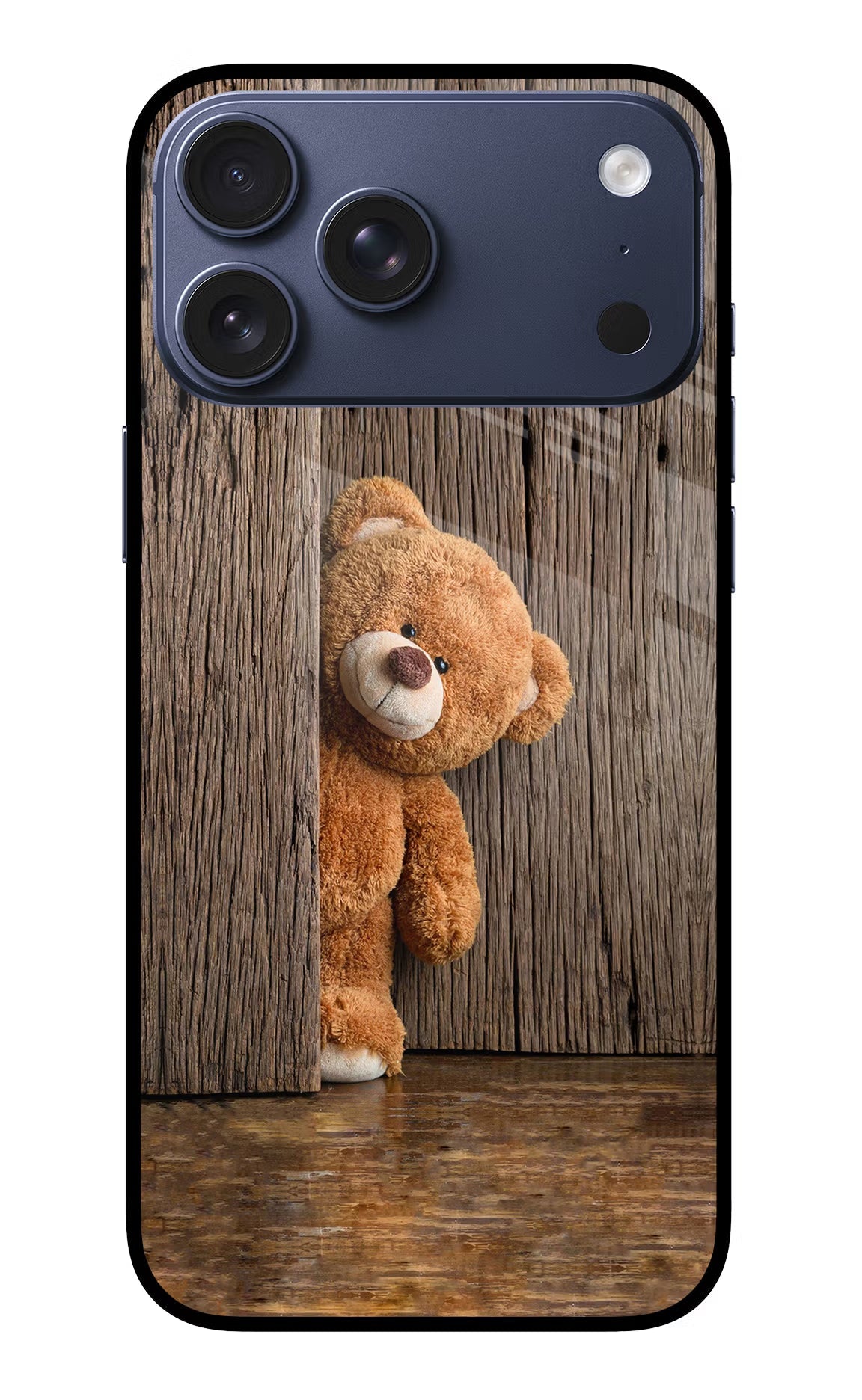 Teddy Wooden iPhone 17 Pro Max Back Cover