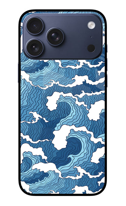 Blue Waves iPhone 17 Pro Max Back Cover
