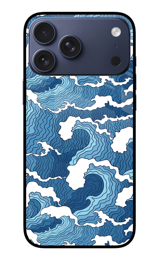 Blue Waves iPhone 17 Pro Max Back Cover