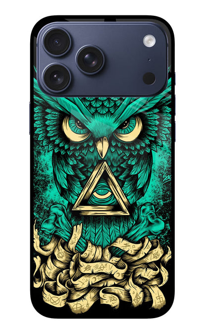 Green Owl iPhone 17 Pro Max Back Cover