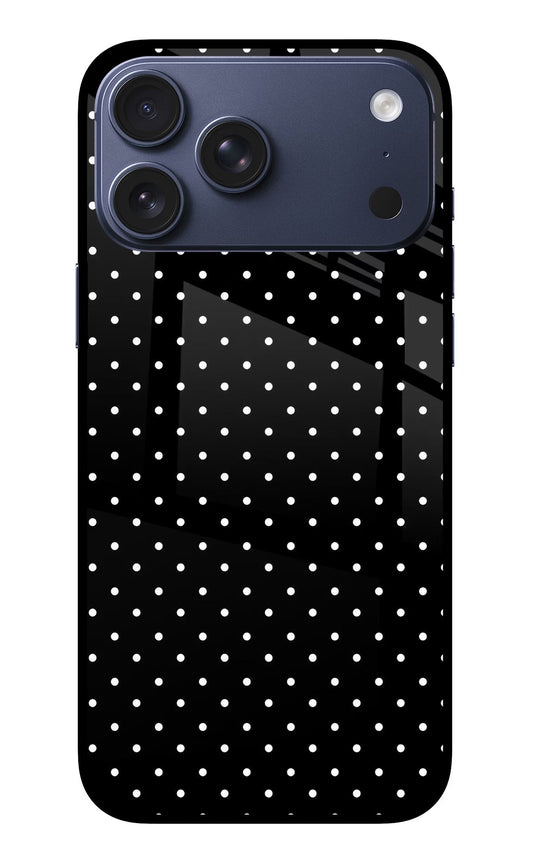 White Dots iPhone 17 Pro Max Back Cover