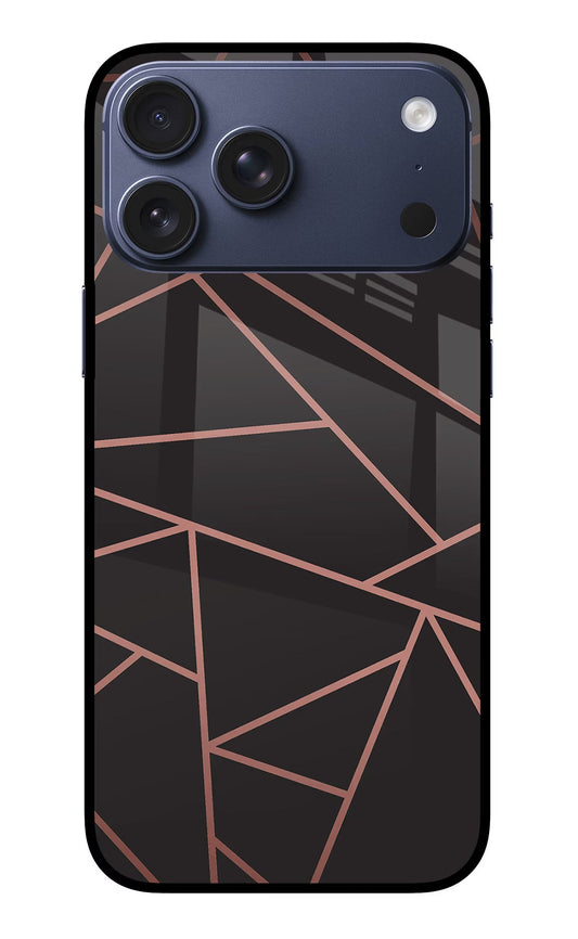Geometric Pattern iPhone 17 Pro Max Back Cover
