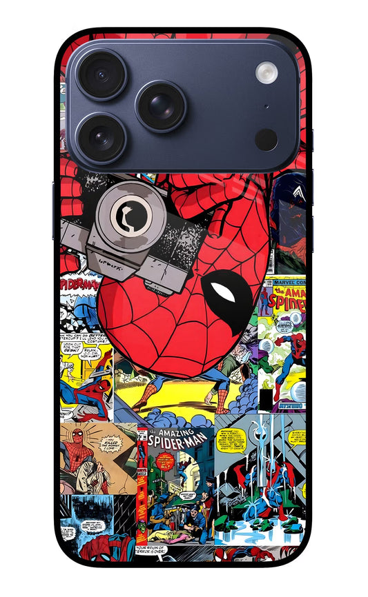 Spider Man iPhone 17 Pro Max Back Cover