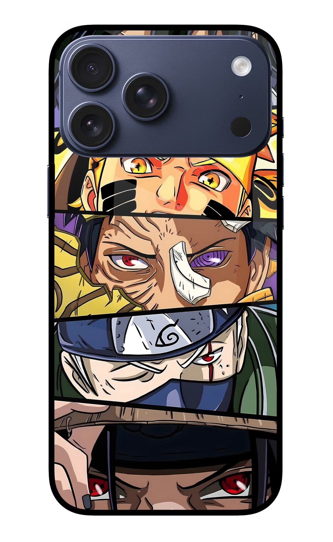 Naruto Character iPhone 17 Pro Max Back Cover