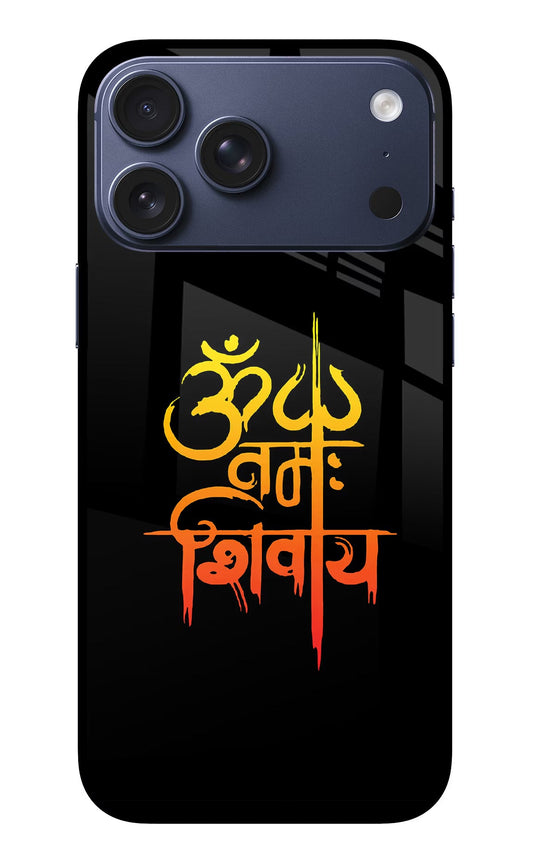 Om Namah Shivay iPhone 17 Pro Max Back Cover