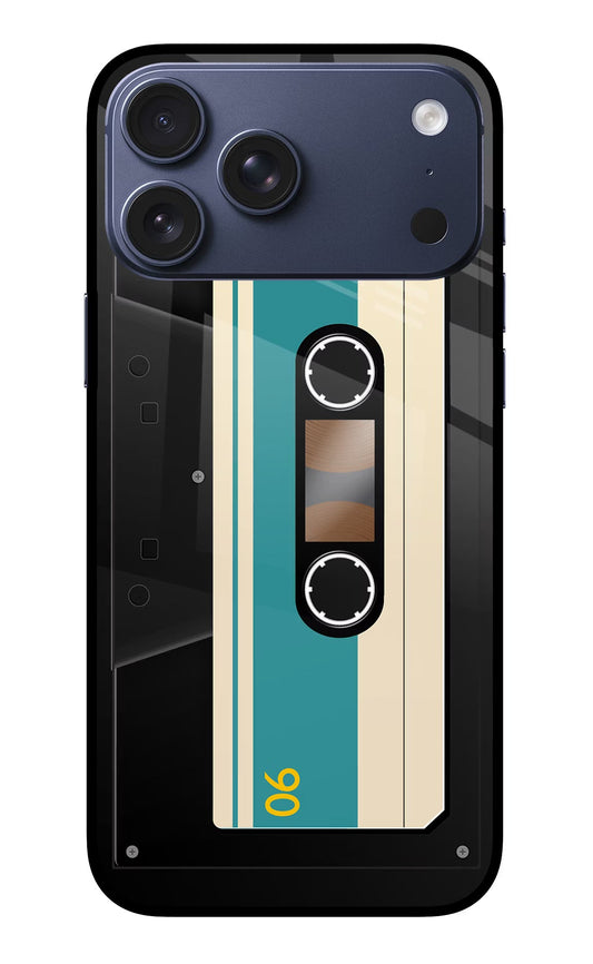 Cassette iPhone 17 Pro Max Glass Case