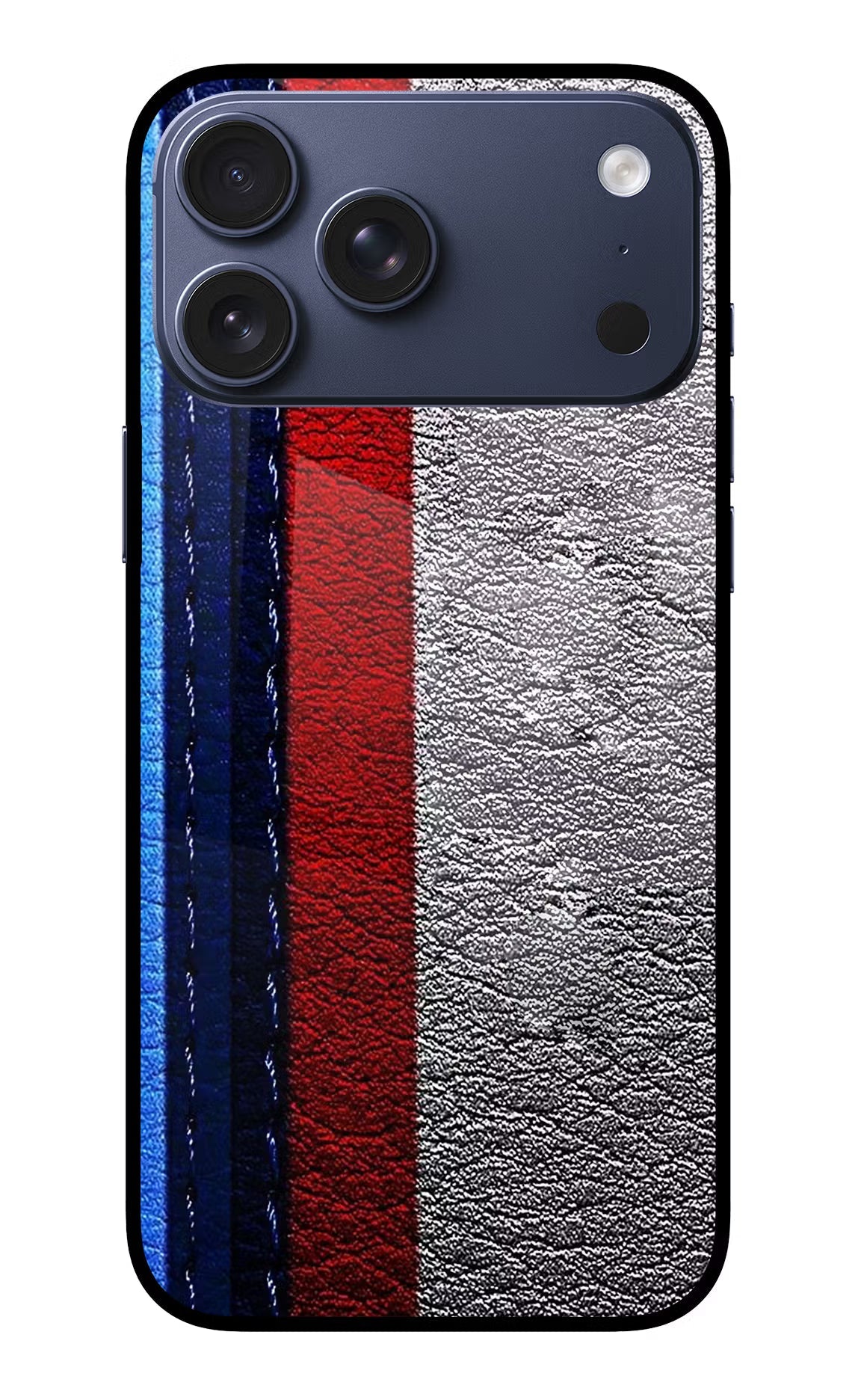 BMW Stripes iPhone 17 Pro Max Glass Case