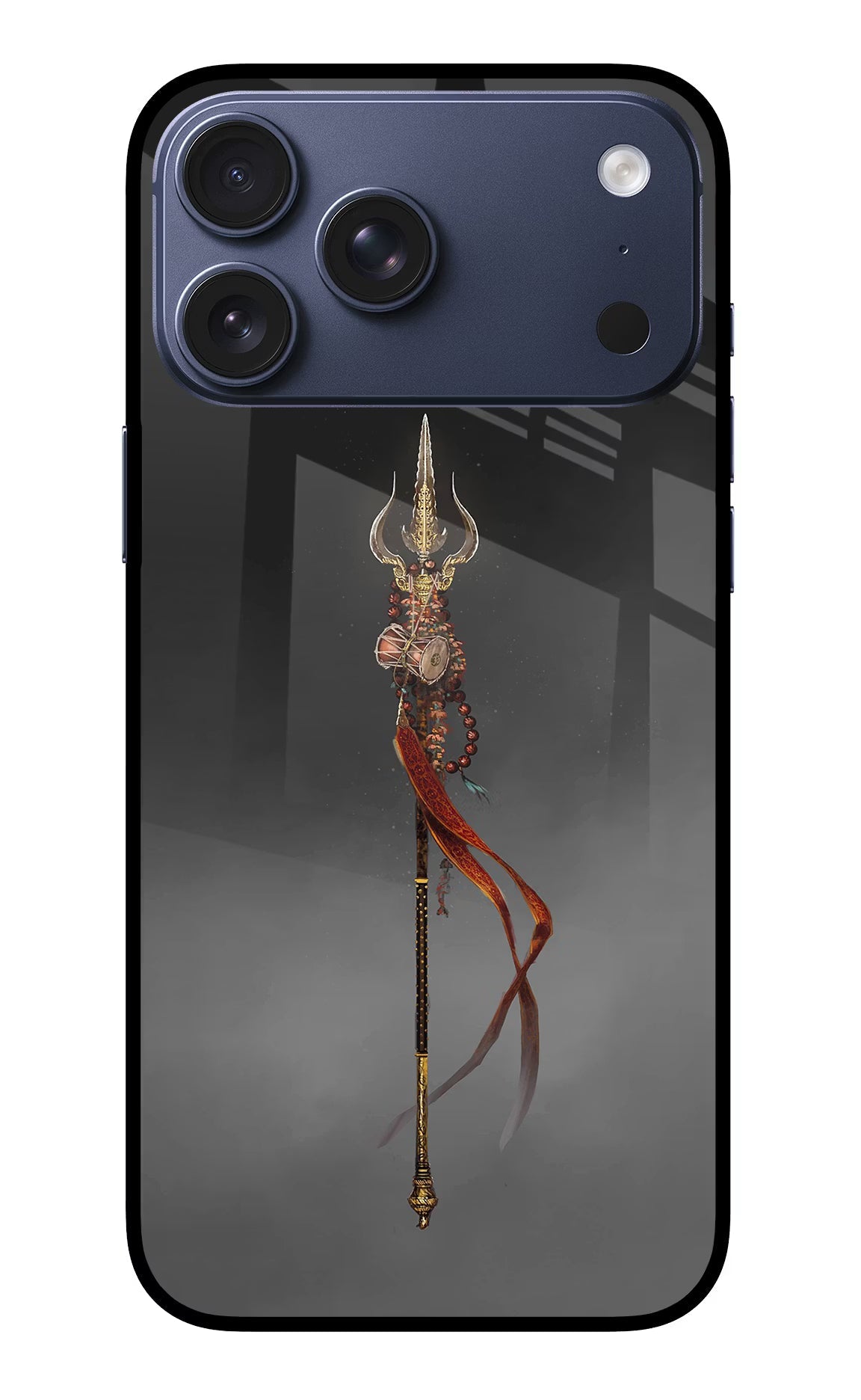 Shiv Trishul iPhone 17 Pro Max Glass Case