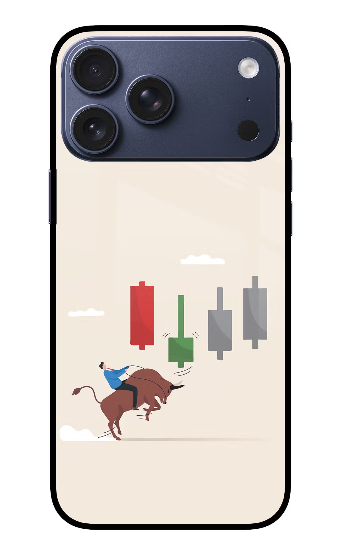 Bull Trading Momentum iPhone 17 Pro Max Back Cover