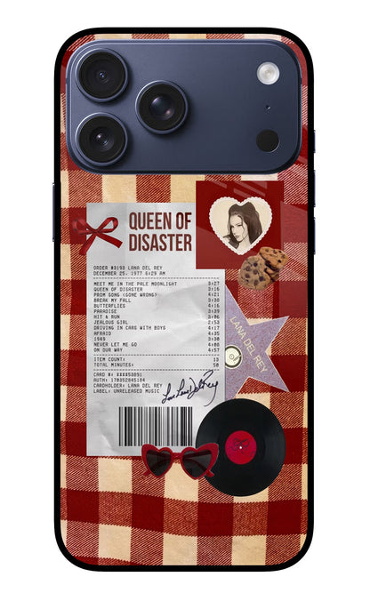 Queen of Disaster iPhone 17 Pro Max Back Cover
