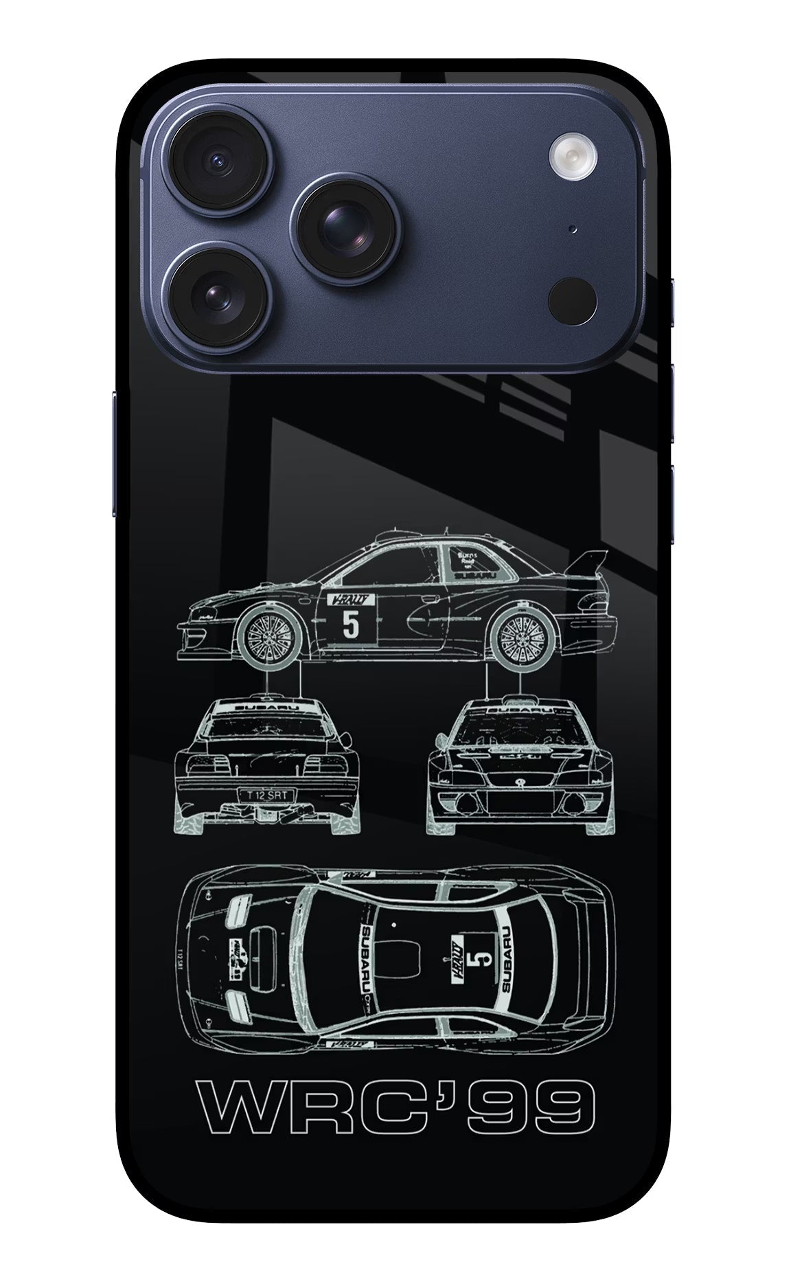 WRC'99 iPhone 17 Pro Max Back Cover