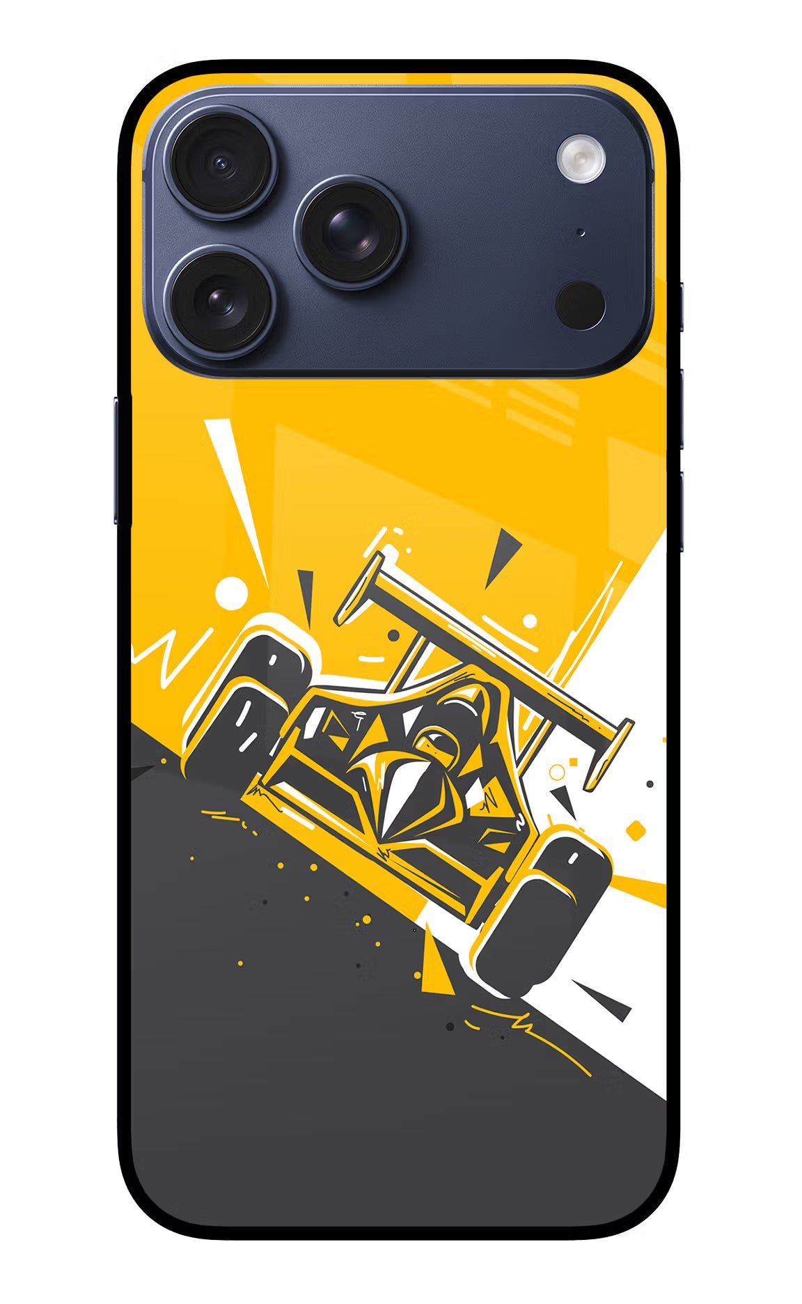 Track King iPhone 17 Pro Max Glass Case