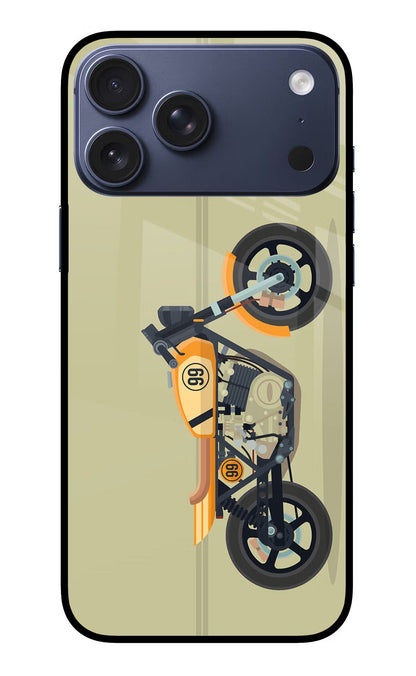 Vertical Speedster iPhone 17 Pro Max Back Cover