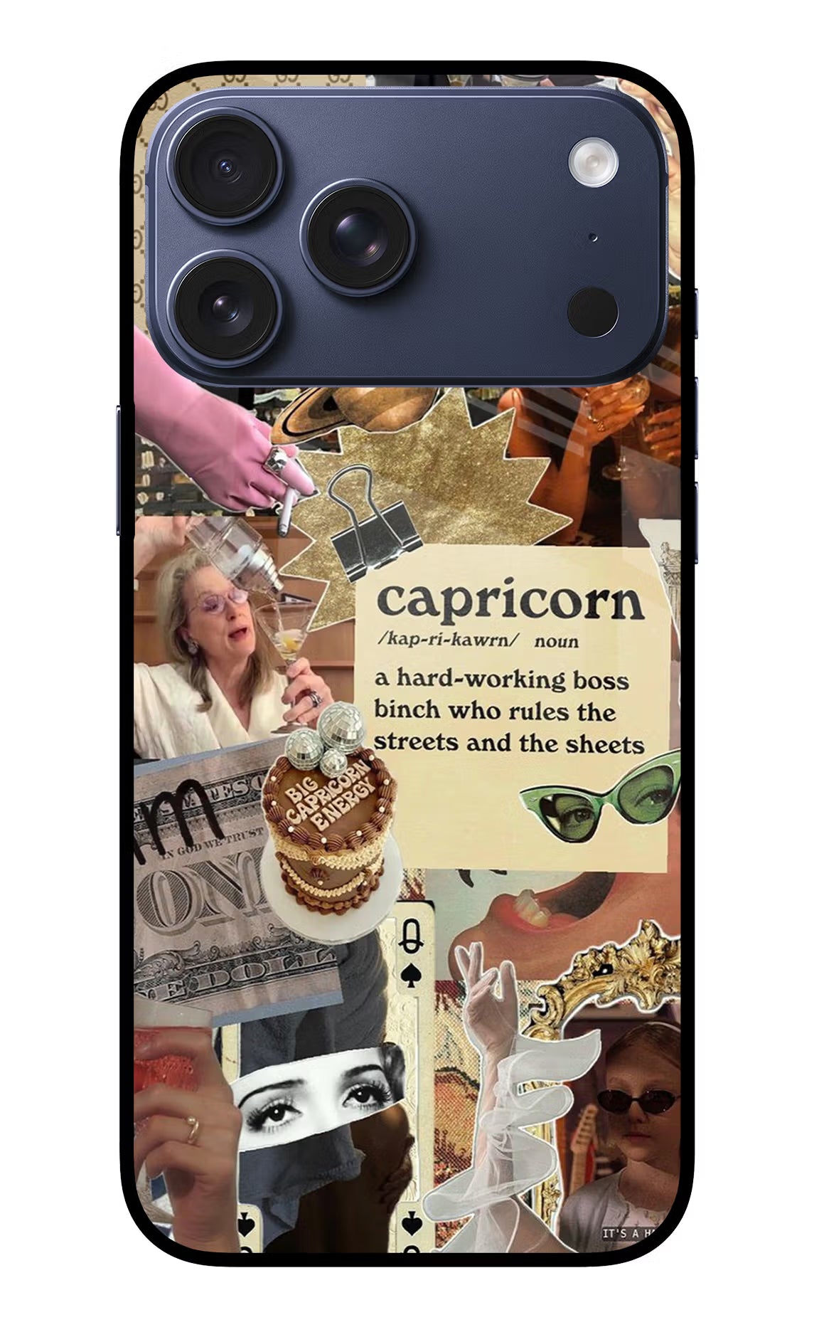 Capricorn Zodiac iPhone 17 Pro Max Back Cover