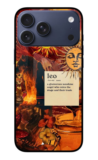 Leo Zodiac iPhone 17 Pro Max Back Cover