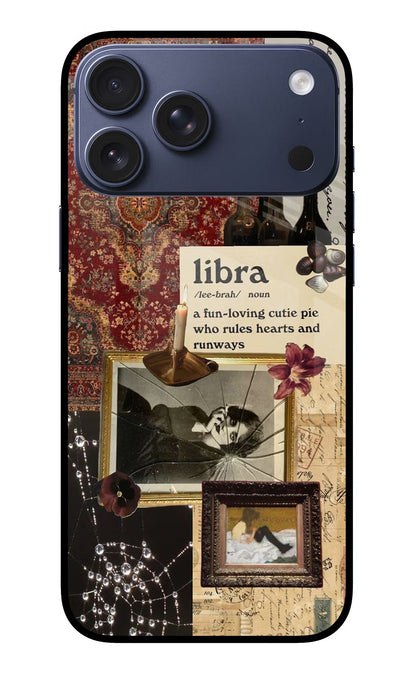 Libra Zodiac iPhone 17 Pro Max Back Cover
