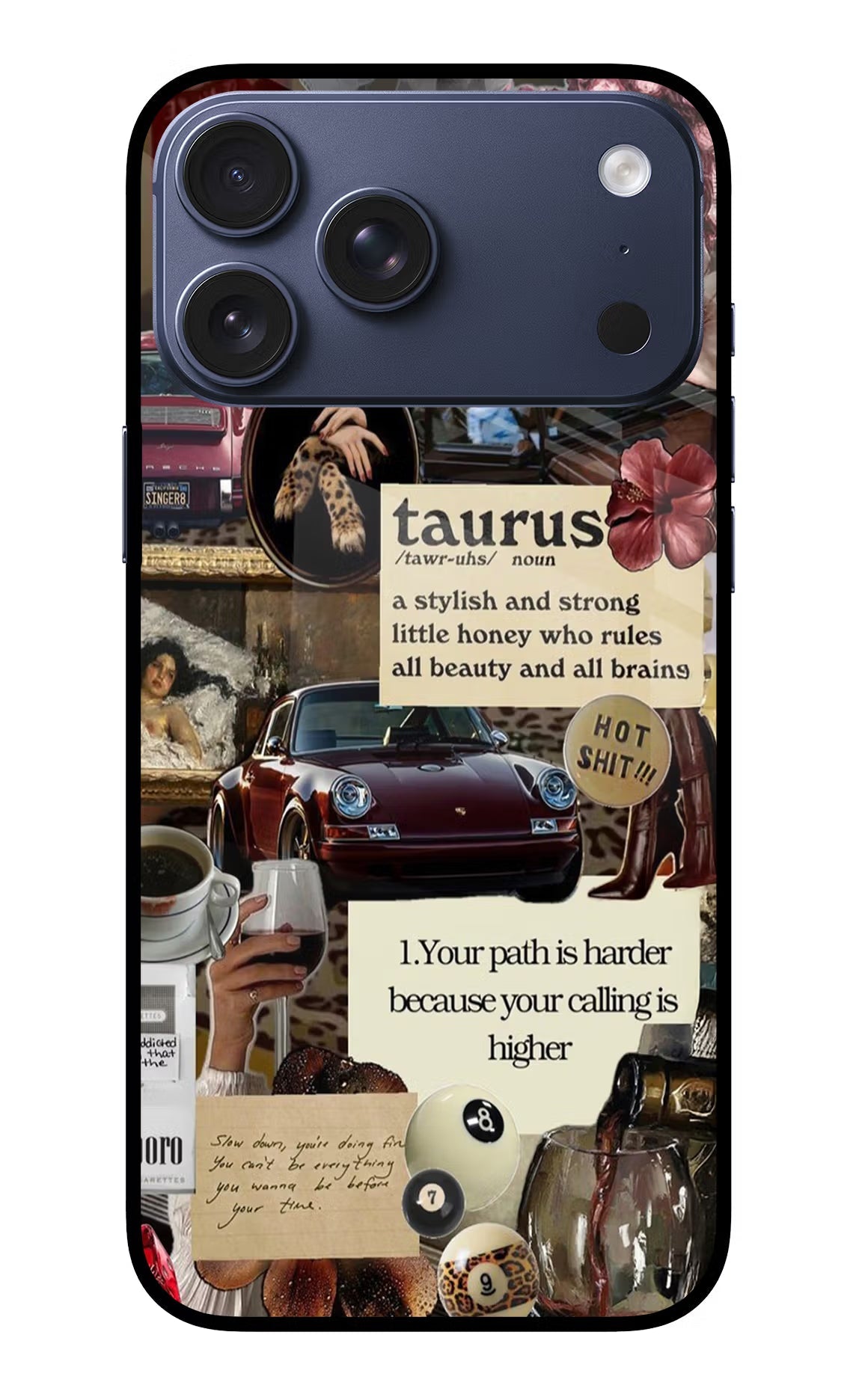 Taurus Zodiac iPhone 17 Pro Max Back Cover