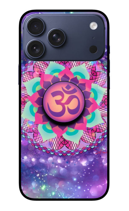 Om Purple iPhone 17 Pro Max Pop Case