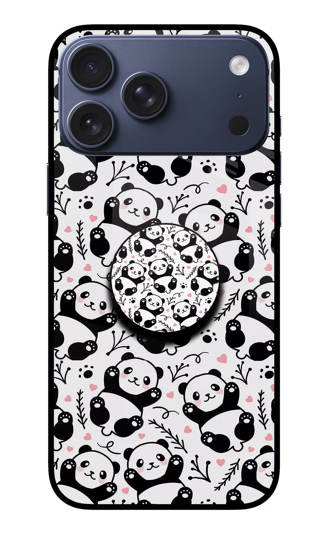 Cute Panda iPhone 17 Pro Max Pop Case