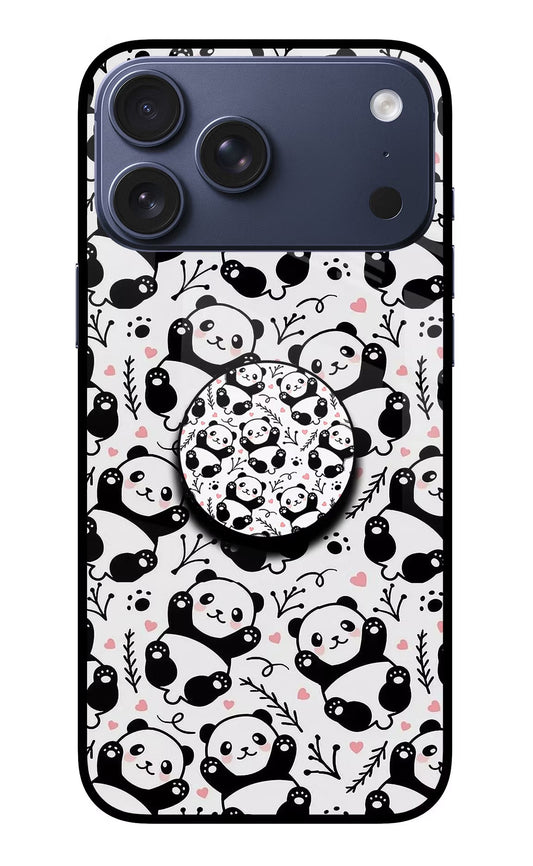Cute Panda iPhone 17 Pro Max Pop Case