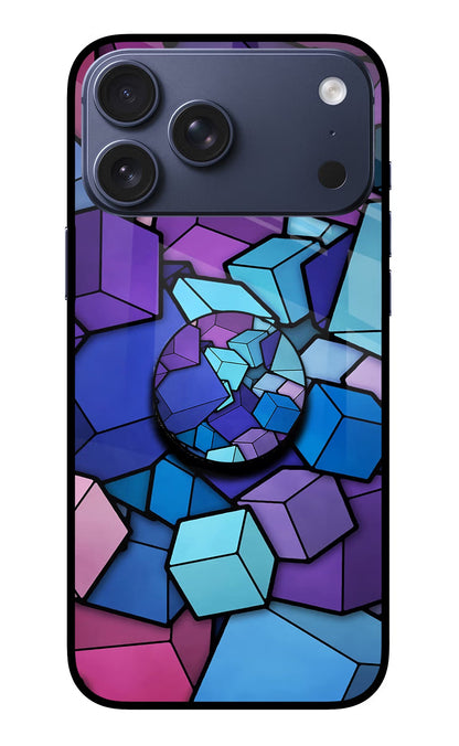 Cubic Abstract iPhone 17 Pro Max Pop Case