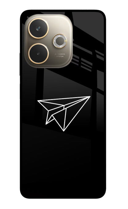 Paper Plane White Oppo A5 Pro 5G Back Cover