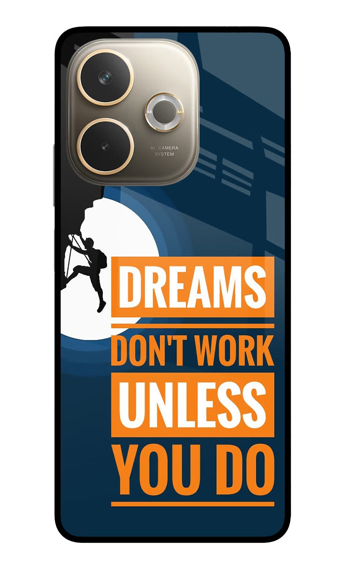 Dreams Don’T Work Unless You Do Oppo A5 Pro 5G Back Cover