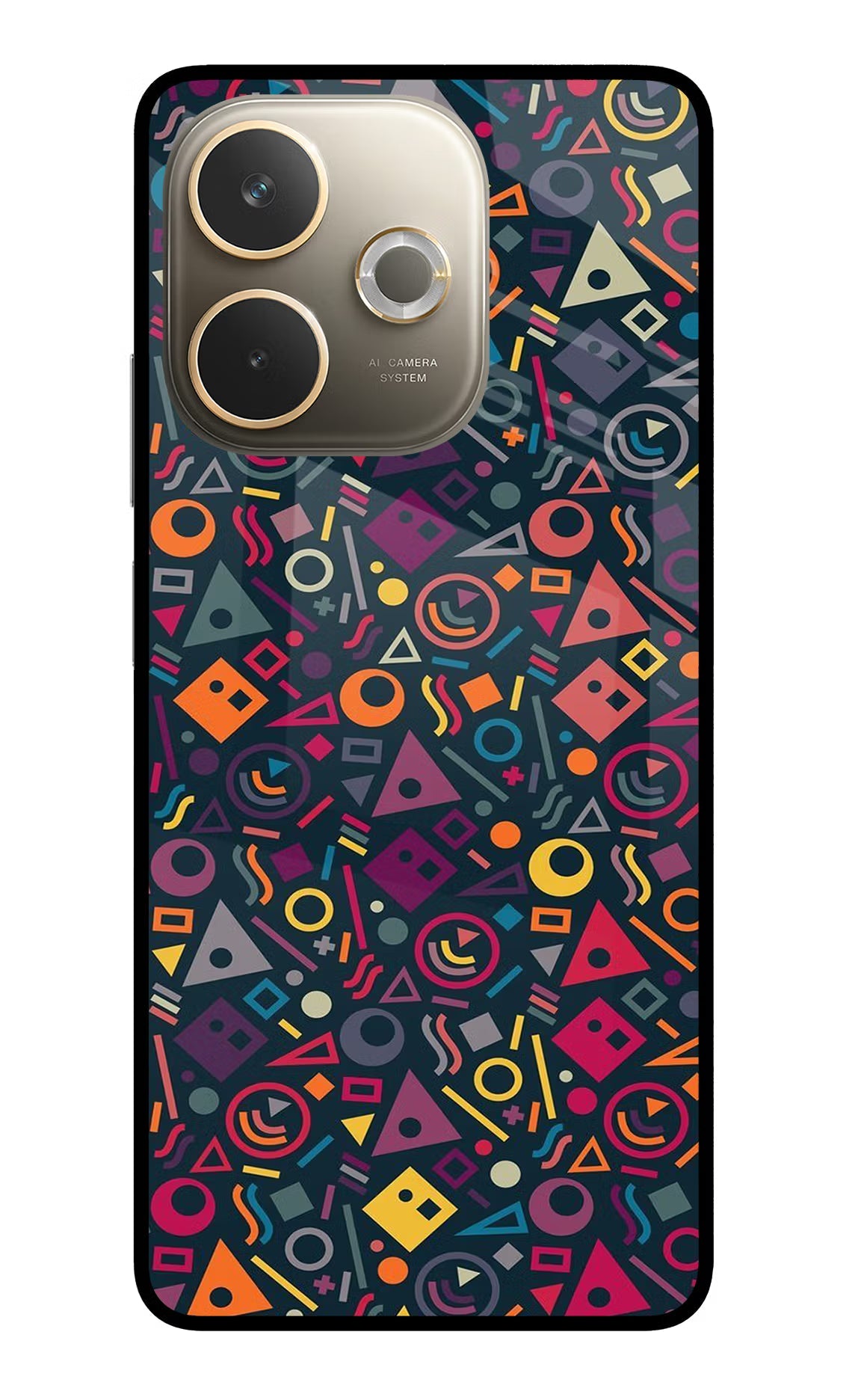 Geometric Abstract Oppo A5 Pro 5G Back Cover