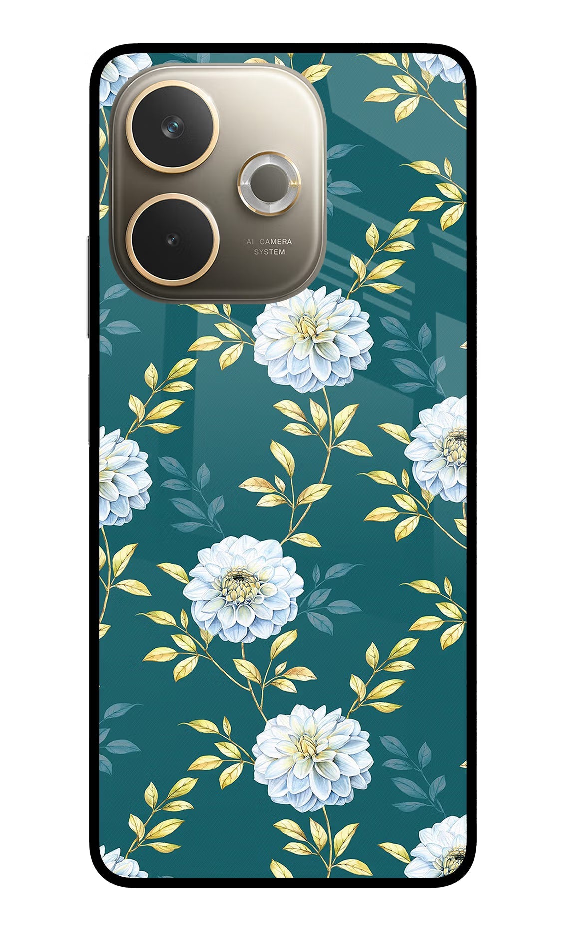 Flowers Oppo A5 Pro 5G Back Cover