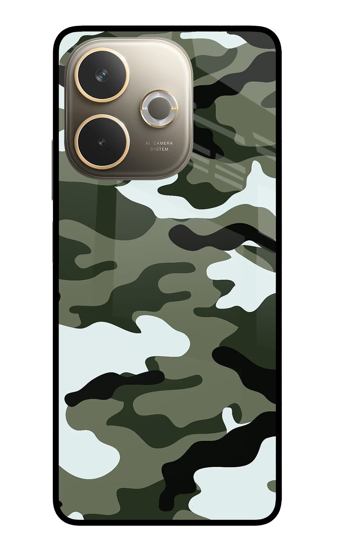 Camouflage Oppo A5 Pro 5G Back Cover