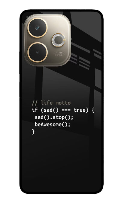 Life Motto Code Oppo A5 Pro 5G Back Cover