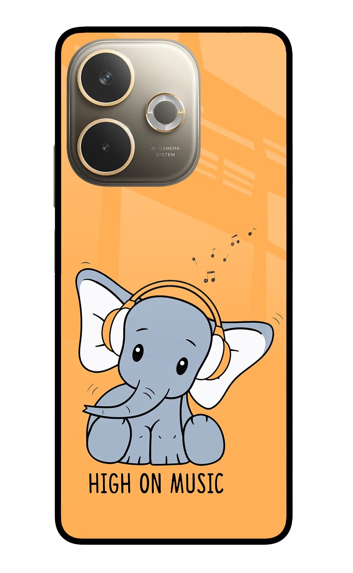 High On Music Oppo A5 Pro 5G Back Cover