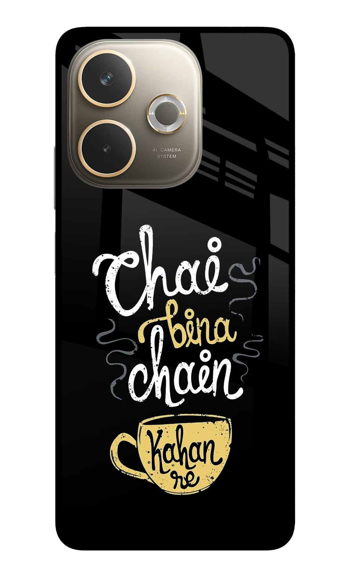 Chai Bina Chain Kaha Re Oppo A5 Pro 5G Back Cover