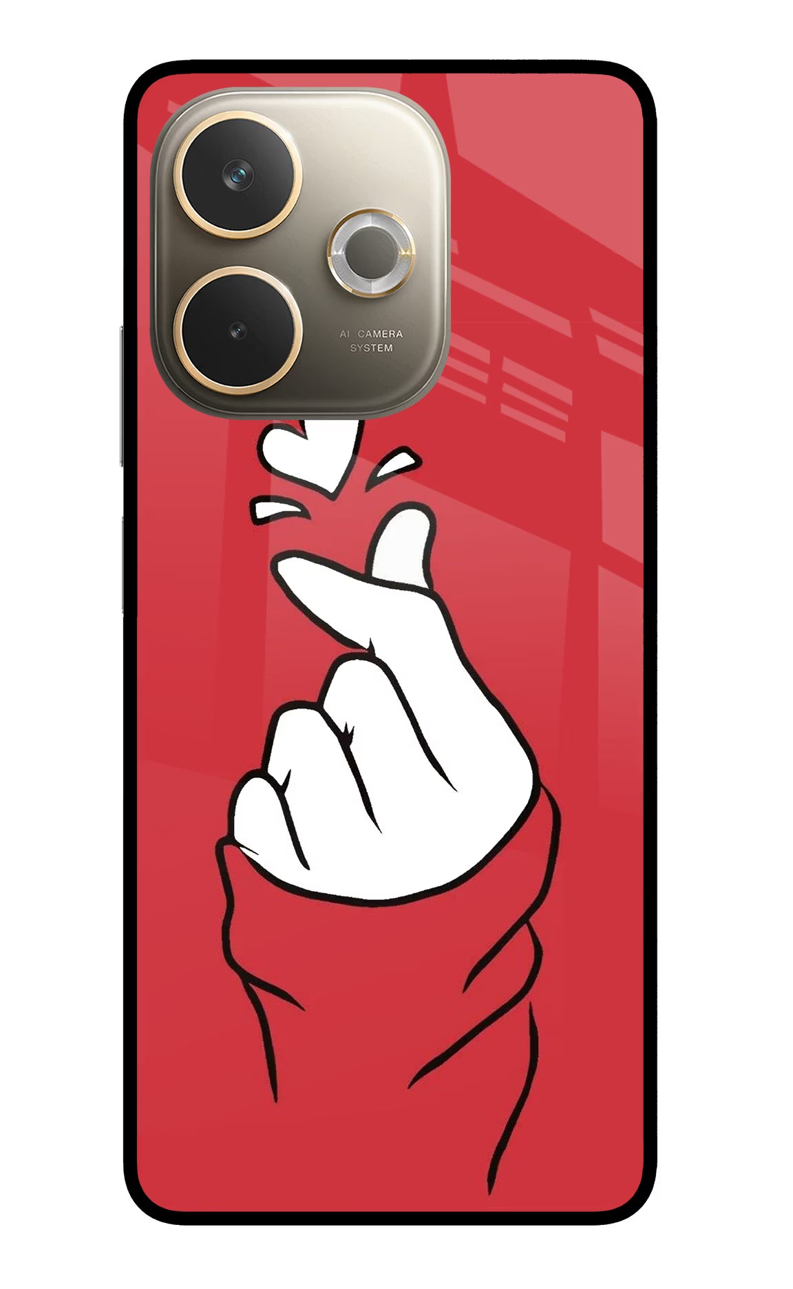 Korean Love Sign Oppo A5 Pro 5G Back Cover