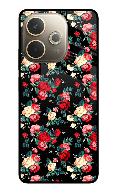 Rose Pattern Oppo A5 Pro 5G Back Cover