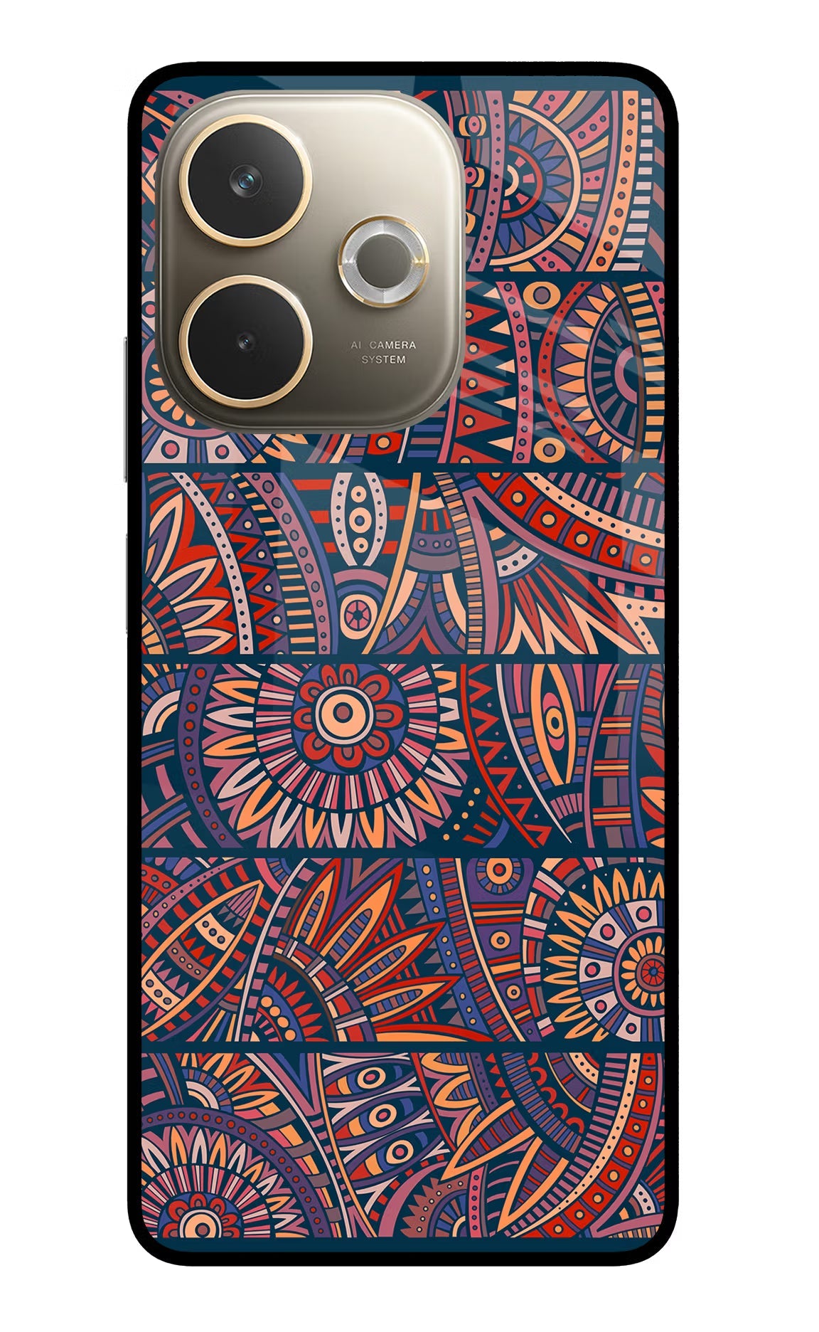 African Culture Design Oppo A5 Pro 5G Back Cover