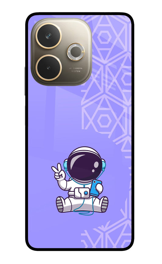 Cute Astronaut Chilling Oppo A5 Pro 5G Back Cover