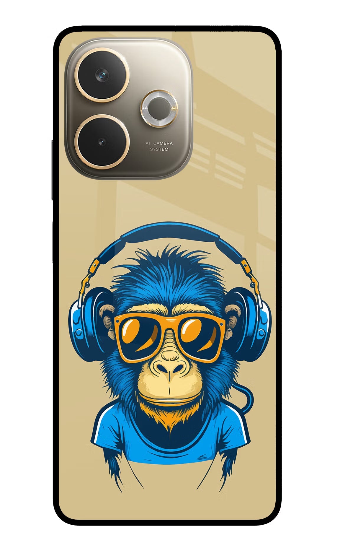 Monkey Headphone Oppo A5 Pro 5G Back Cover