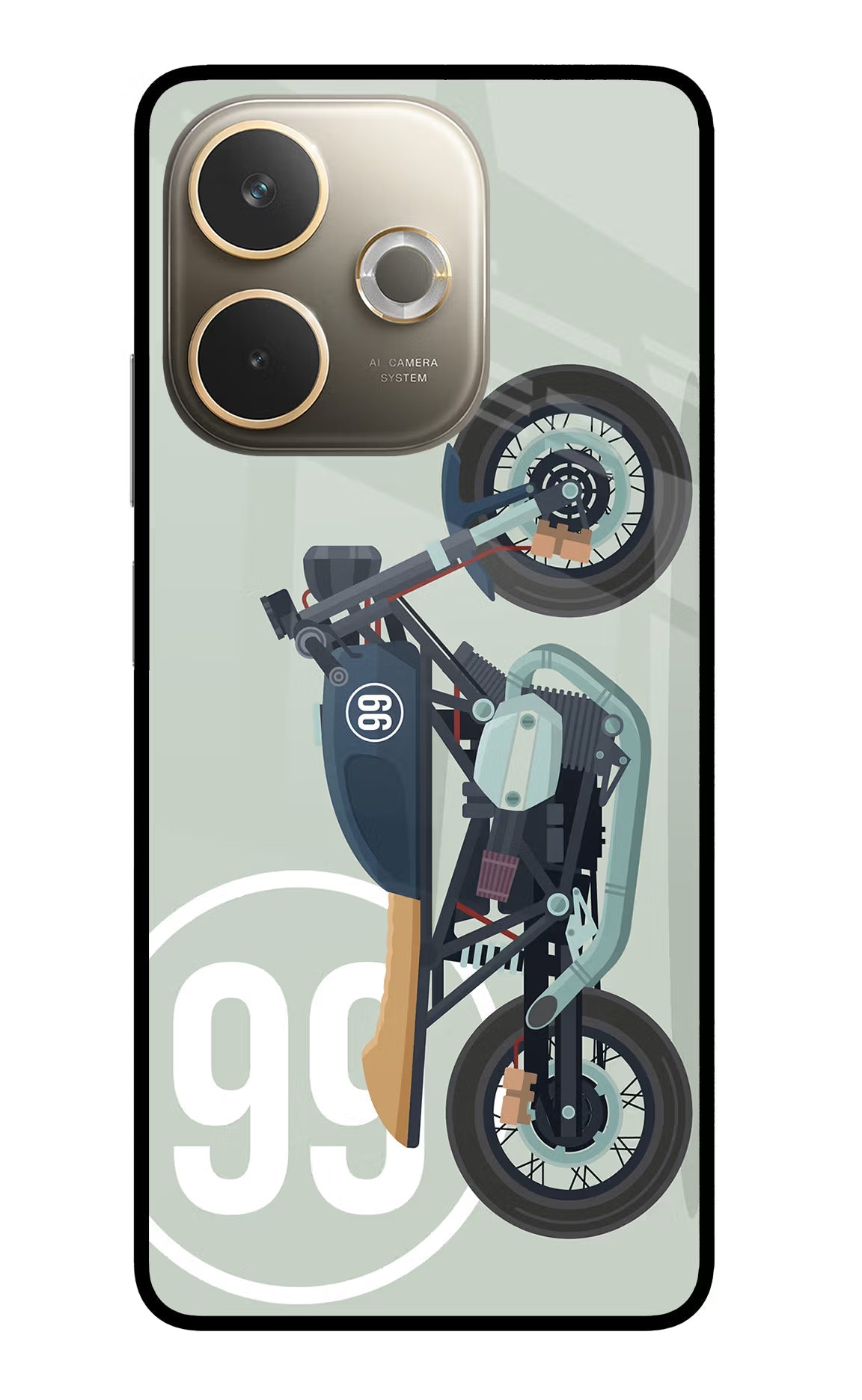 Classic Cafe Racer 99 Oppo A5 Pro 5G Back Cover