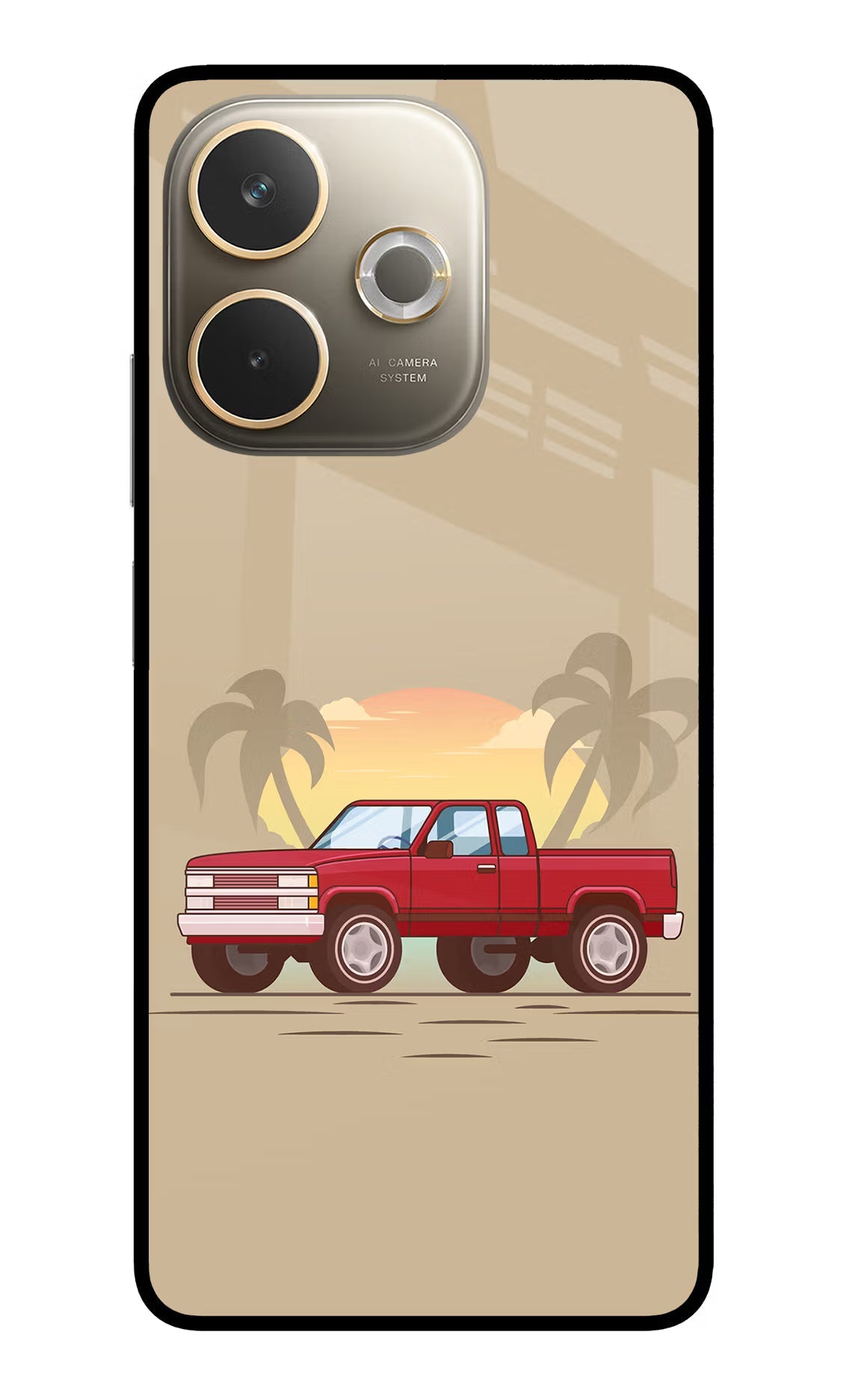 Desert Classic Drive Oppo A5 Pro 5G Back Cover
