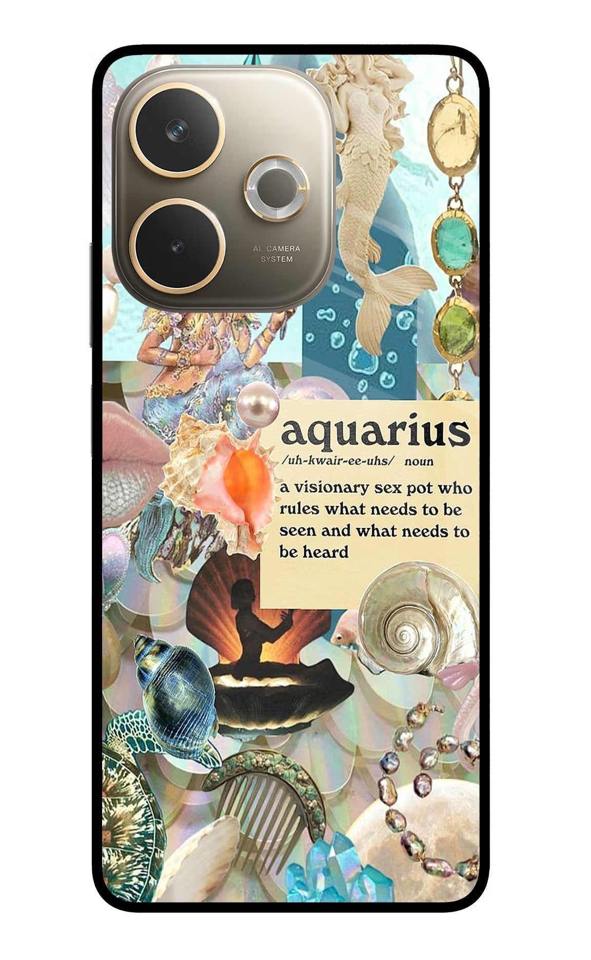 Aquarius Zodiac Oppo A5 Pro 5G Back Cover