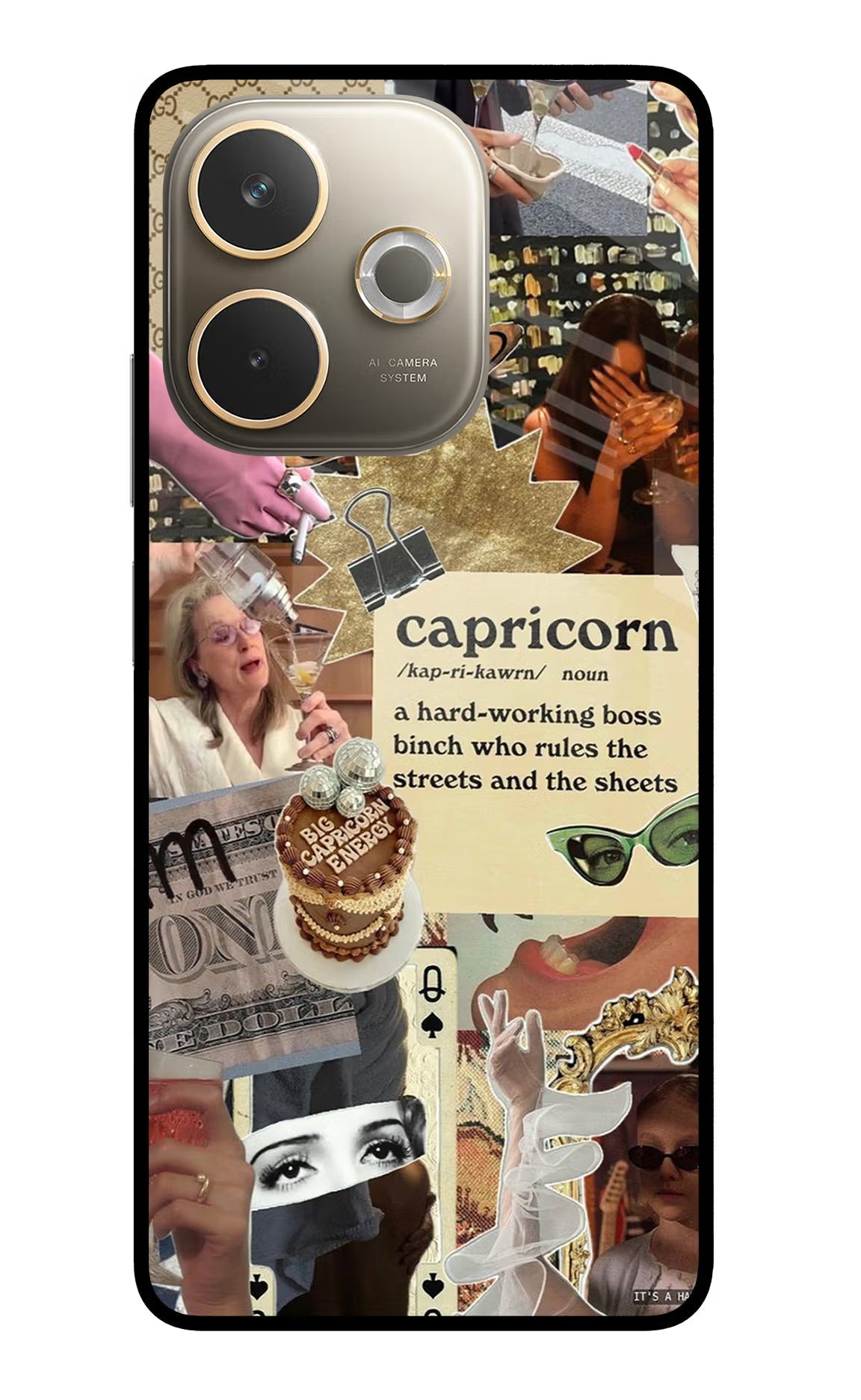 Capricorn Zodiac Oppo A5 Pro 5G Back Cover