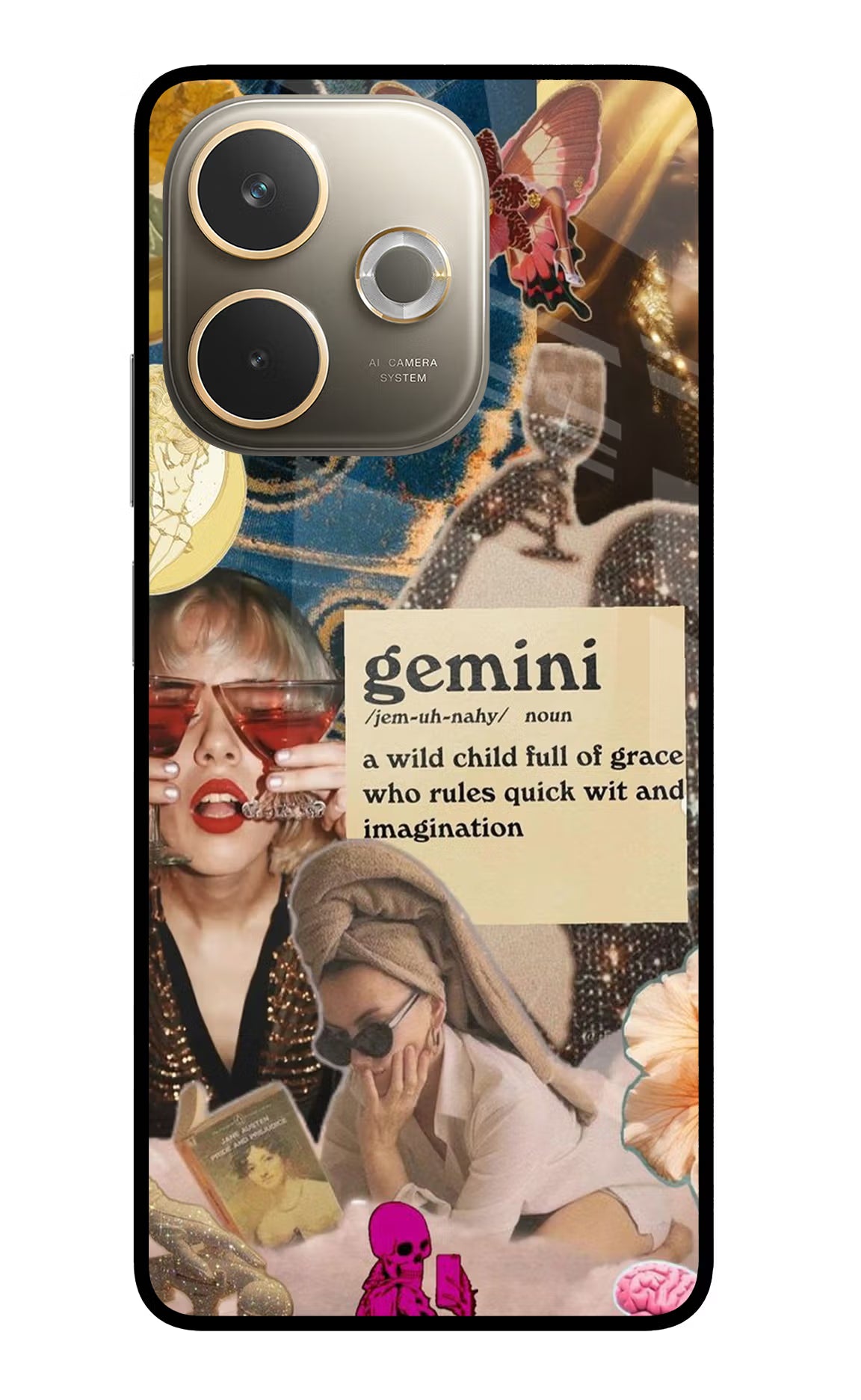 Gemini Zodiac Oppo A5 Pro 5G Back Cover