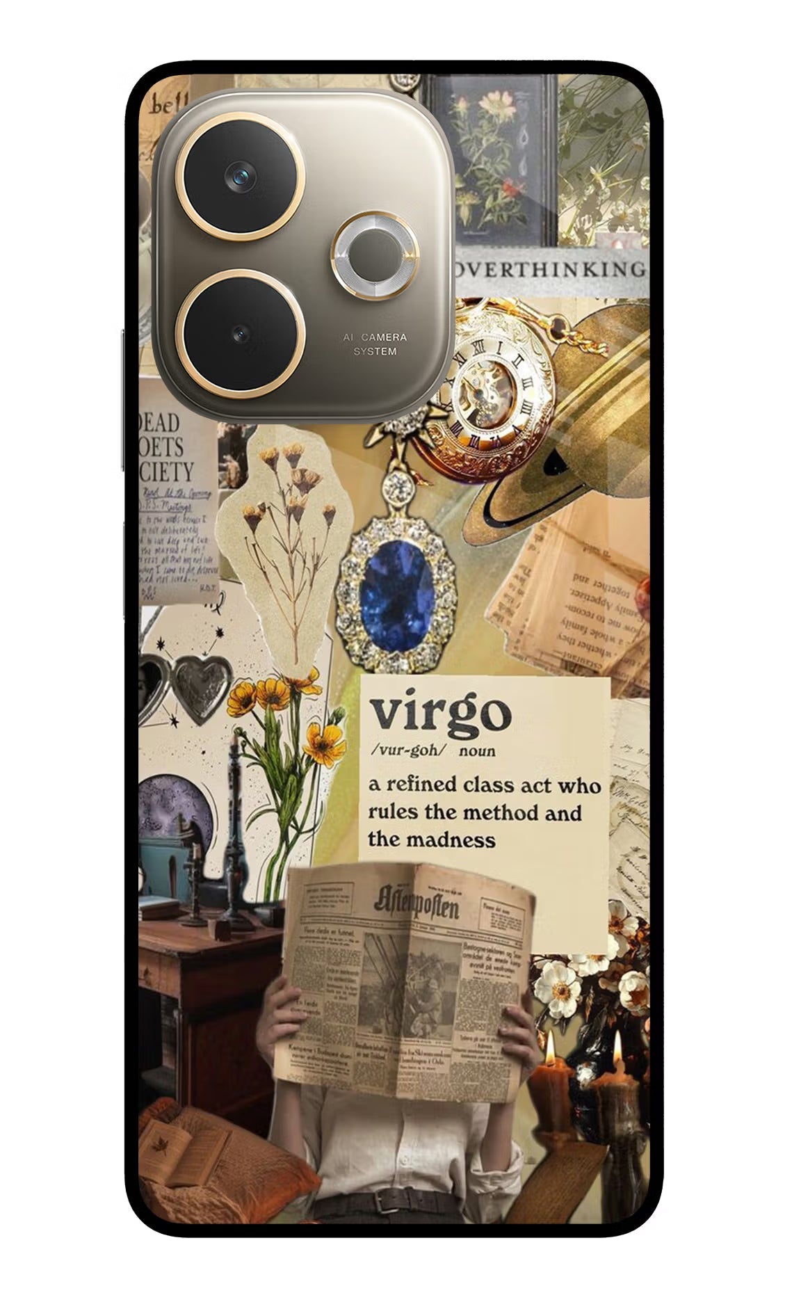 Virgo Zodiac Oppo A5 Pro 5G Back Cover