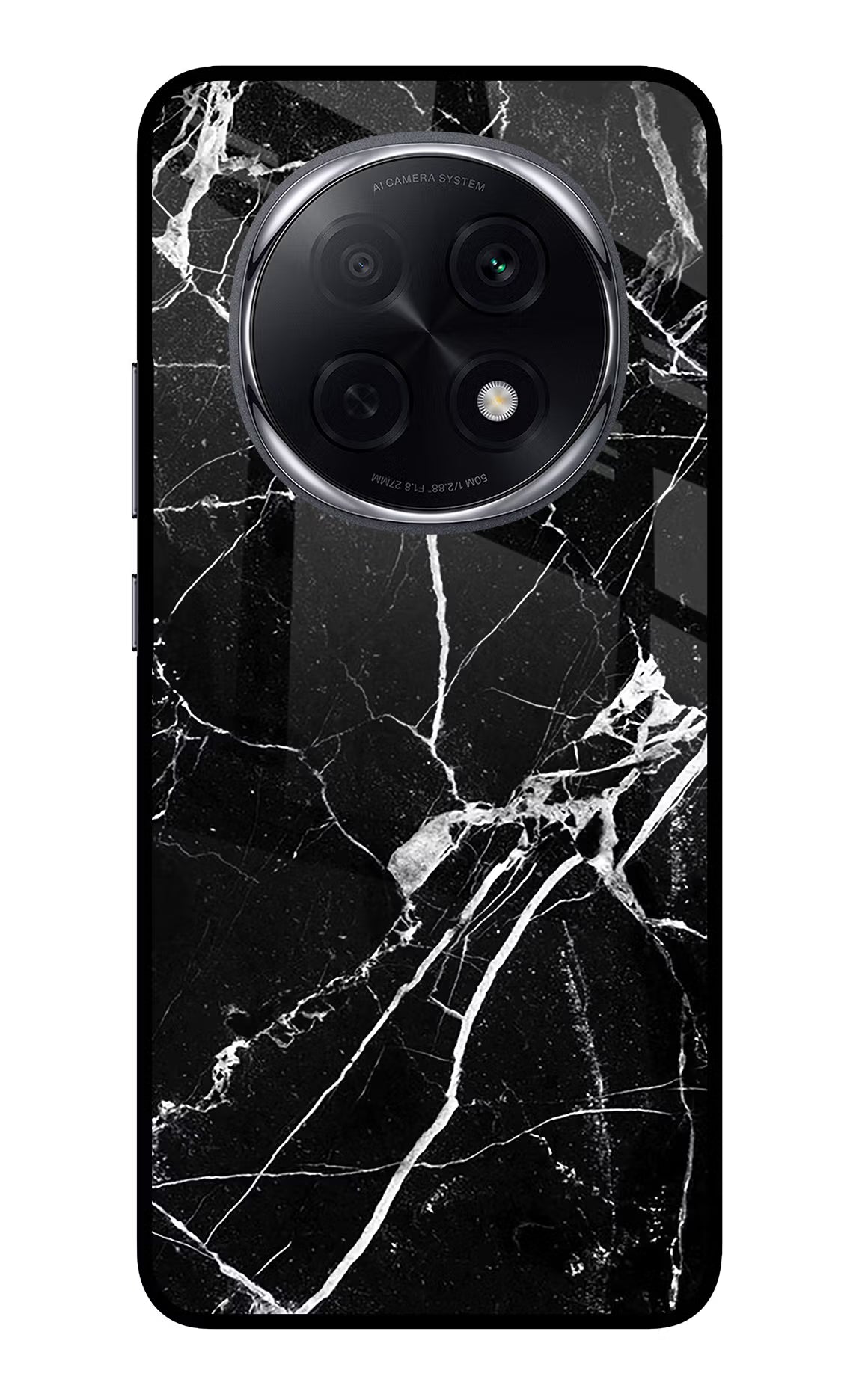Black Marble Pattern Oppo F29 Pro 5G Back Cover
