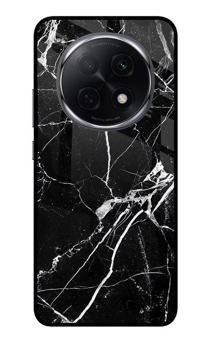 Black Marble Pattern Oppo F29 Pro 5G Back Cover