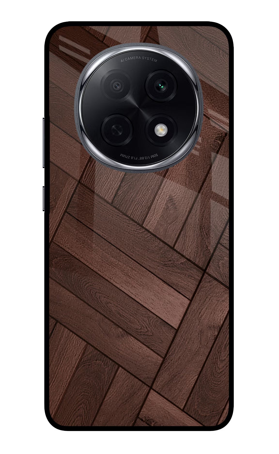 Wooden Texture Design Oppo F29 Pro 5G Glass Case
