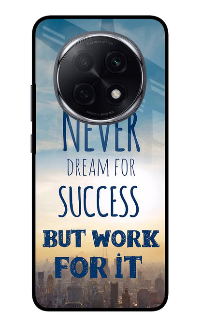 Never Dream For Success But Work For It Oppo F29 Pro 5G Back Cover