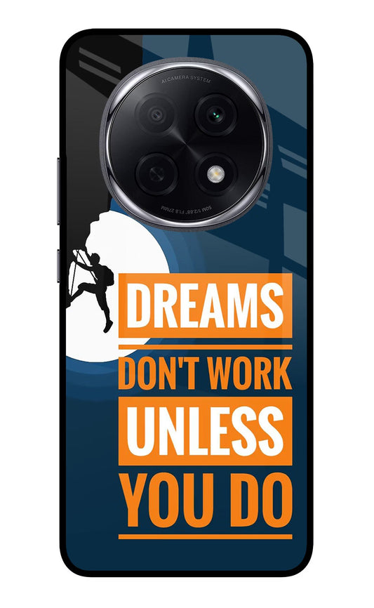 Dreams Don’T Work Unless You Do Oppo F29 Pro 5G Back Cover