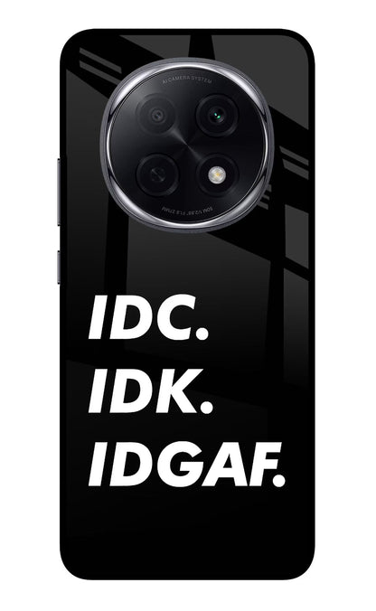 Idc Idk Idgaf Oppo F29 Pro 5G Back Cover